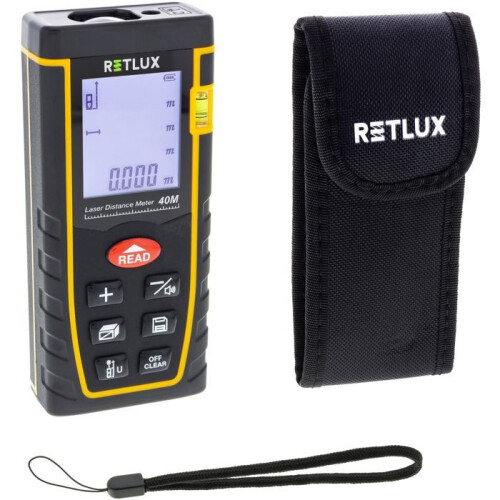 Laser rangefinder 40m - RETLUX - RHT 100