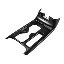 Car Glossy Black Center Console Water Cup Holder Decoration Cover Trim Stickers for HRV HR-V Vezel 2021 2022 LHD