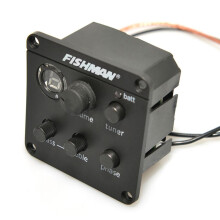 FISHMAN GUITARS Sistema di Preamplificazione EQ ISYS+ per Chitarra Acustica, Amplificatore, Suono Regolabile, Accessori per Chitarra