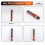 Non-Contact Voltage Test Pen - Dual Range AC Voltage Tester 12V/48V-1000V, Real /Empty  Circuit Detection Tester 6