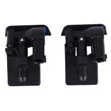 2X New Windshield Washer Sprayer Nozzle Windscreen Nozzle Jet 61667183343 for - X1 E84 / X6 E71 E72