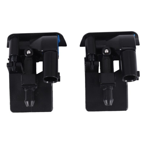2X New Windshield Washer Sprayer Nozzle Windscreen Nozzle Jet 61667183343 for - X1 E84 / X6 E71 E72