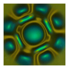 Magnetischer Beobachtungsfilm 4 X 4 Zoll Magnetischer Film Statisches Feld Magnetflussanzeigeblatt Magnetmusterdetektor