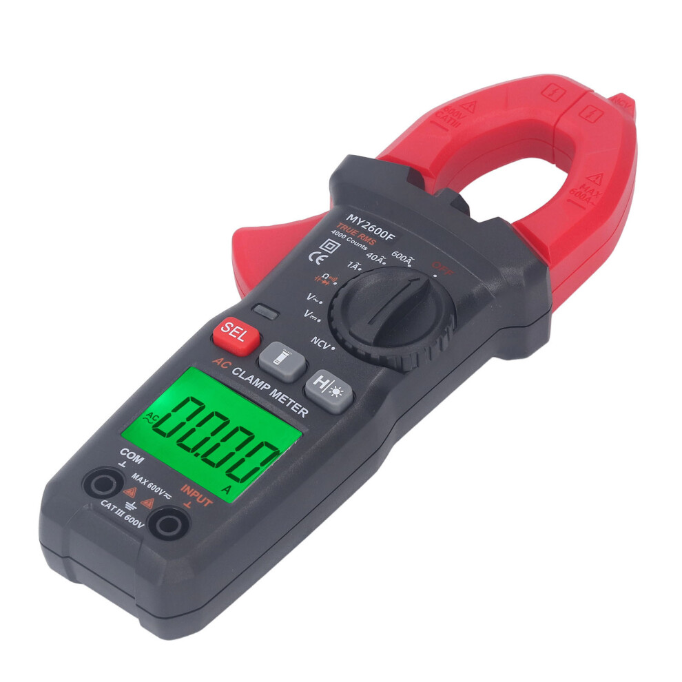 Digital Clamp Meter 4000 Counts Abs 26Mm Jaw 600V 8411393509162