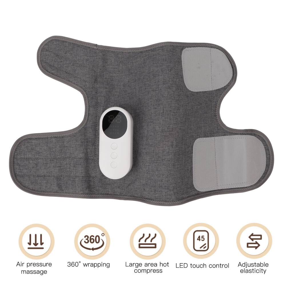 Calf Leg Massager with Auto Vibration & Heat for Muscle Relaxation