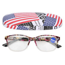 Lesebrille gegen Augenbelastung für Damen und Herren, bequeme und robuste Computerbrille mit Federscharnieren, UV-Schutz für den Innen- und