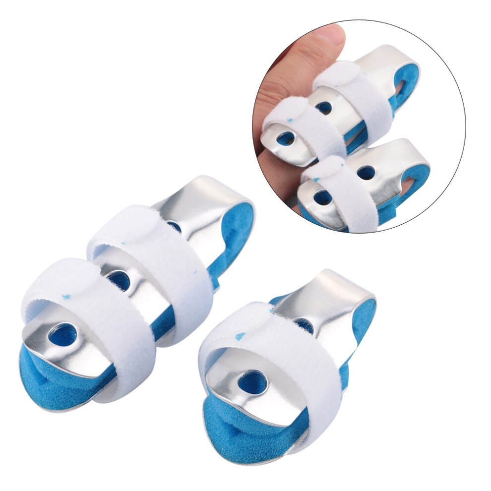 White Finger Fracture Fixation Splint Aluminum Alloy, Small & Medium