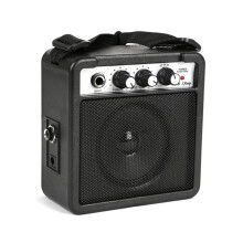 5W  Guitar Amplifier Amp Speaker with 3.5mm & 6.35mm Inputs 1/4 Inch Output with Volume Tone Adjustment Overdrive