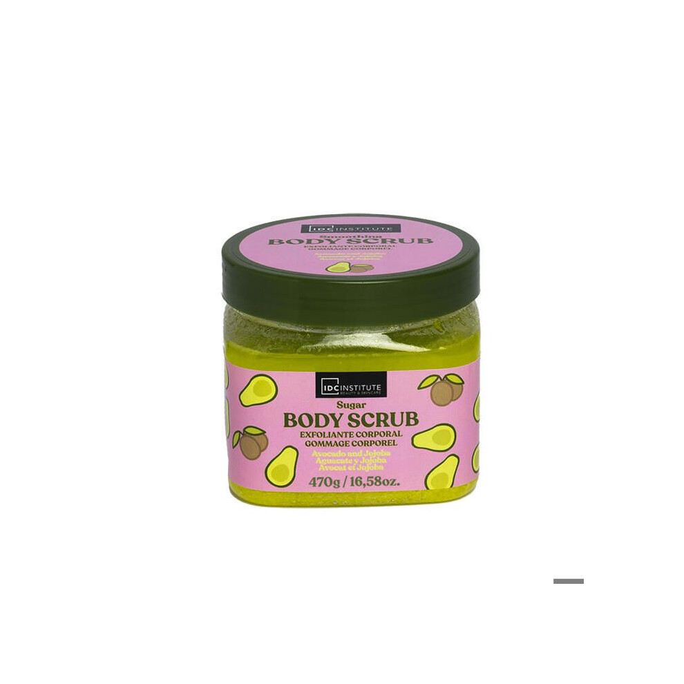 Bys Cosmetics Body Scrub - Sugar - Avocado Oil - Jojoba Oil - 470G
