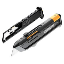 FACA UTILITÁRIA RECARREGÁVEL + 2 CARREGADORES DE 5 LÂMINAS TB RESISTENTES