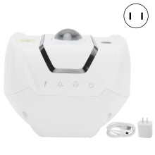 Galakseprojektor med nordlyseffekter, multifunktionelt lys med musik, brugerdefinerbar soveværelsesbelysning, plug-in natlampe til fester, Ki