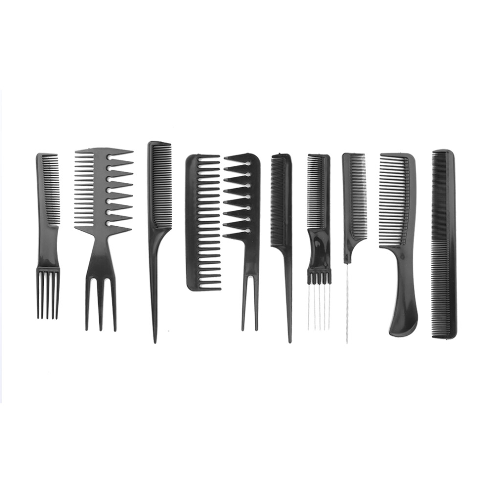 Professional Barber Comb Set of 10