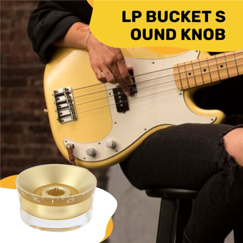Electric Guitar Control Speed Knobs for   LP Knob Parts Replacement Gold 4 Pcs