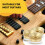 Electric Guitar Control Speed Knobs for   LP Knob Parts Replacement Gold 4 Pcs 7