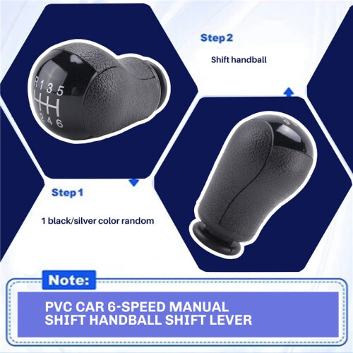 6 Speed Gear Stick Shift Knob For  Focus Mondeo Fiesta C-Max Cmax / Transit 2