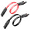 65cm/26IN/2.17ft 12AWG Flat Solar Panel Cable Window Balcony PV Flat Wire for Protable Power Station 1