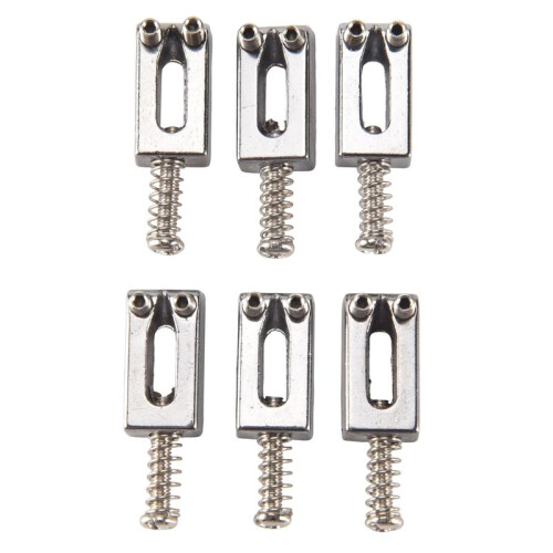 6 Delar Elgitarrbrosadlar Platt Set för Strat Tele-Gitarrbyte