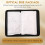 80-Discs Portable Leather Storage Bag Zippered Storage Case for CD DVD Hard Disk Album - Brown 2