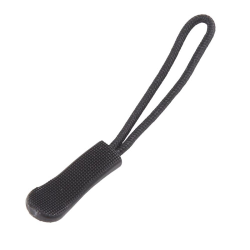 10 Anti-slip zipper puller, zipper, zipper extension trailer, practical and robust for back pack, jacket, etc.- Black 2