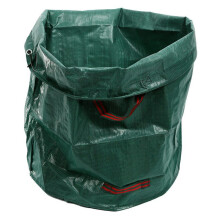 270L Garden Waste Bag Large Strong Waterproof Heavy Duty Reusable Foldable Rubbish Grass Sack