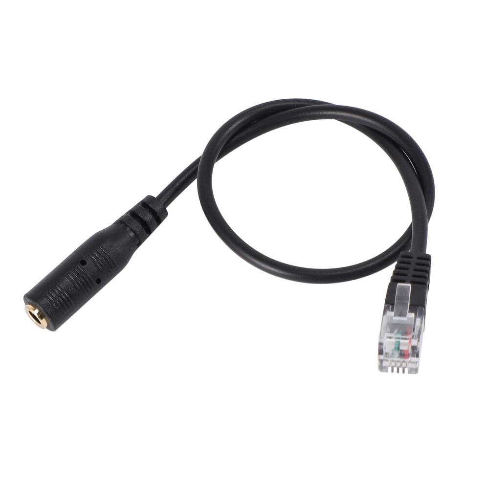3.5Mm Plug Jack To Rj9 For Headset To For Office Phone Adapter Cable 6032845783750