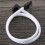 50CM  3.0 III SATA3 7pin Data Cable Right Angle 6Gb/s SSD Cables HDD Hard Disk Data Cord with Nylon Sleeved(White) 6