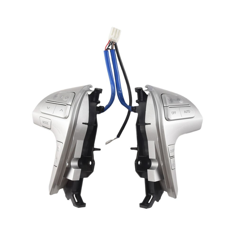 84250-0E120 Multifunction Steering Wheel Combination Control For Camry(Silver) Silver 6033321379351