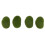 20 Pieces 2 Sizes Artificial Moss Rocks Decorative Faux Green Moss Covered Stones 4