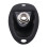 Black Boat Style 1/4inch Guitar Pickup Output Input Jack Plug Socket For Fd Strat Guitar 4