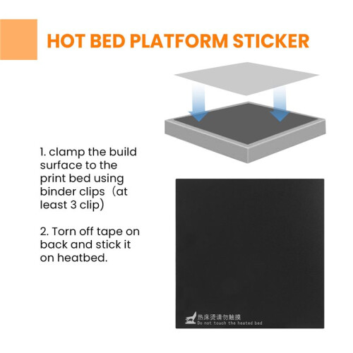 3D Printer Accessories 235x235mm Hot Bed Platform Sticker Adapted For -2 -3