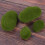 20 Pieces 2 Sizes Artificial Moss Rocks Decorative Faux Green Moss Covered Stones 7