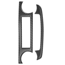 for CR-V 2007-2011 Soft Carbon Fiber Sticker Central Control Air Conditioning CD Adjustment Panel
