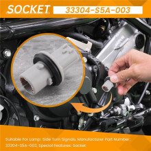 2Pcs Turn Signal Lamp  Lamp Socket COMP. (T10) for  City Accord  Crv for Vezel RL RLX 33304-S5A-003