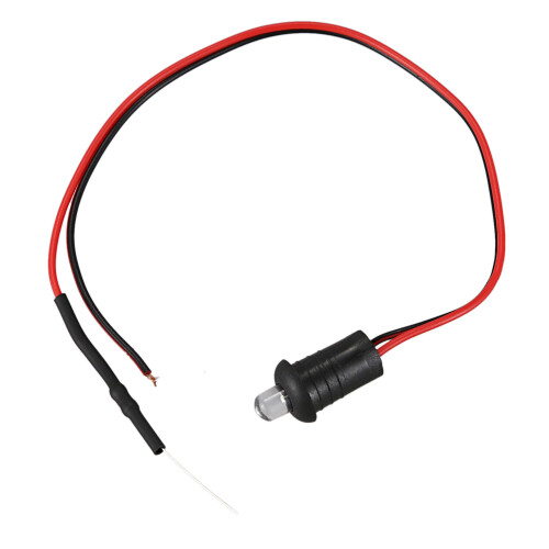 12V Flashing Dummy Fake Car Alarm Dash Mount Led Light(Red) 2