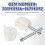 For  Transporter T4 Front  light lamp Adjusting Headlight Adjuster Clip Screw Kit Set 1