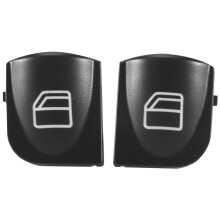 Window Button Covers for W203 W208 C Clk Class Front Left+Right Window Repair Button Caps