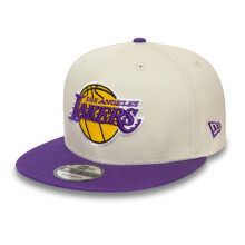 LA Lakers Cap Mens 9Fifty Logo New Era Purple