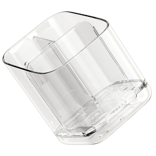 Moderne wasserdichte Zahnbürstenhalter mit-Transparentes Grau