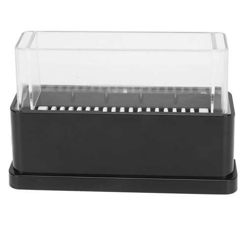 Dental Micro Applicator Dispenser Box 150pcs Plastic Compact Black