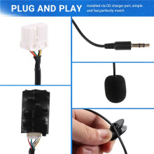 Auto Radio Audio Adapter  Aux Kabel Mikrofon Freisprecheinrichtung für  Accord  CRV Fit Siming