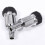 Car Aluminum Alloy Internal  Armrest Box Adjustment Knobs Replacement for   Sport 2014-2017 2