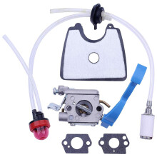 Carburetor with Air Fuel Filter Tune for 125B 125BX 125BVX Leaf Blower Parts for Zama C1Q-W37 581798001
