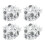 56 Pcs  Shoe Spike Replacement Cleat Twist Screw Studs Anti Slip 1