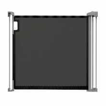 Ingenuity The Thruway 52W Series Pet and Baby Gate with Tuck Away Mesh Black