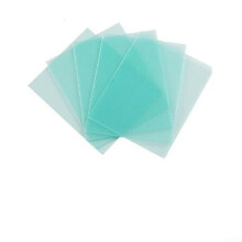 Protective Cover Lens Plates For Welding Helmets, Clear PC Material, 133 x 114 mm, 10 Pack