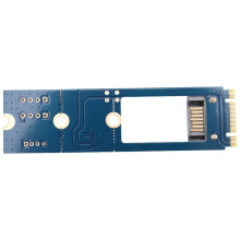 M2 Adapter Konvertieren Karte B-M KEY M.2 NGFF SSD zu 7Pin Adapter Platine Karten UnterstüTzung 2242 2260 2280 Haupt Platine
