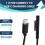 for Surface Connect to USB C Charging Cable Compatible for Surface Pro 3/4/5/6/7, Surface Laptop 3/2/1,Surface Go 3