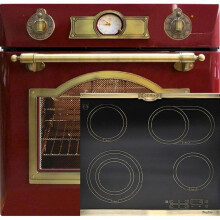 Ensemble four électrique - KAISER - EH 6355 RotEm + KCT 6185 Em - 8 fonctions - Vitrocéramique 60 cm - A