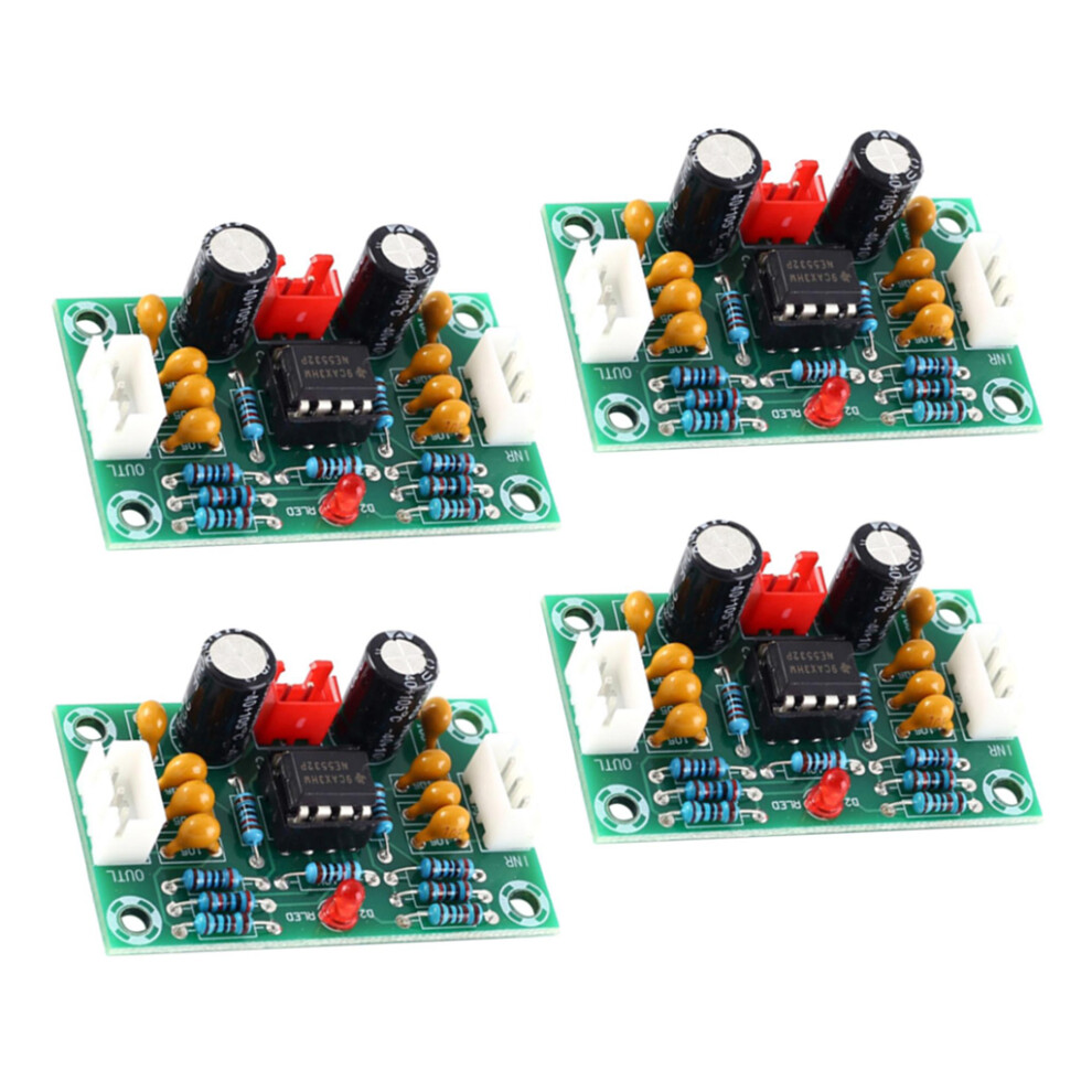 4X Operational Op-Amp Audio Pre-Amplifier Module Ne5532 Preamp Board 6901423148758