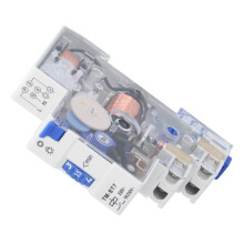 Mechanischer 7-Minuten-Intervall-Timer-Schalter AC220-240V DIN-Schiene 82x65mm